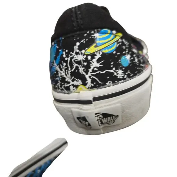 Vans Slip-On Psychedelic Galaxy Space Mushroom Print Shoes Men 7.5 / W 9 - Picture 8 of 8